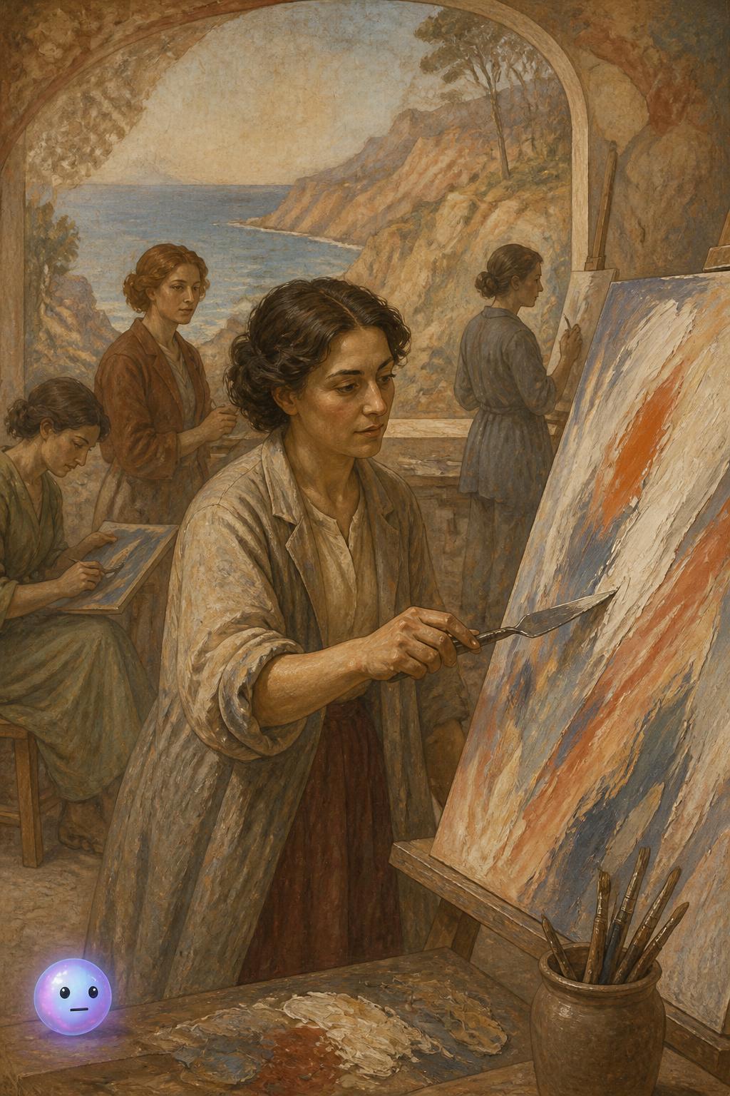 Sonia Gechtoff and the West Coast school