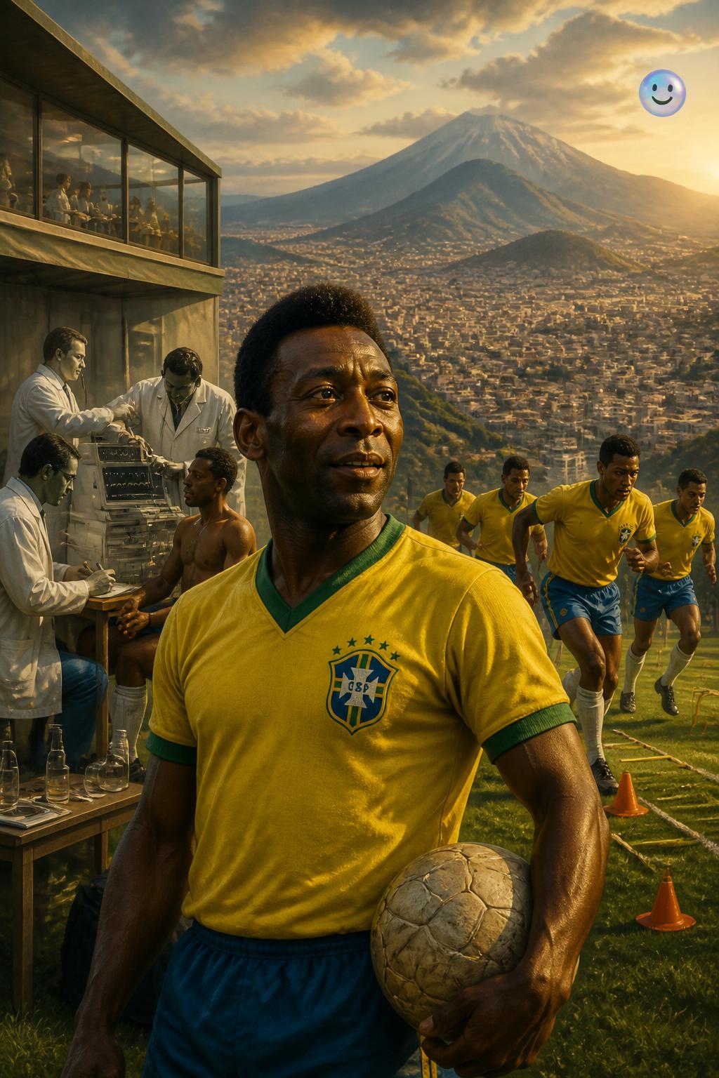 El día que Pelé conquistó la altura
