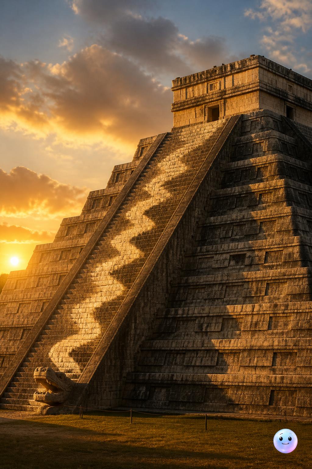 Kukulkan's descent at Chichen Itza