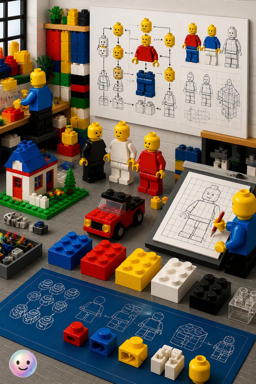 The birth of the modern minifigure