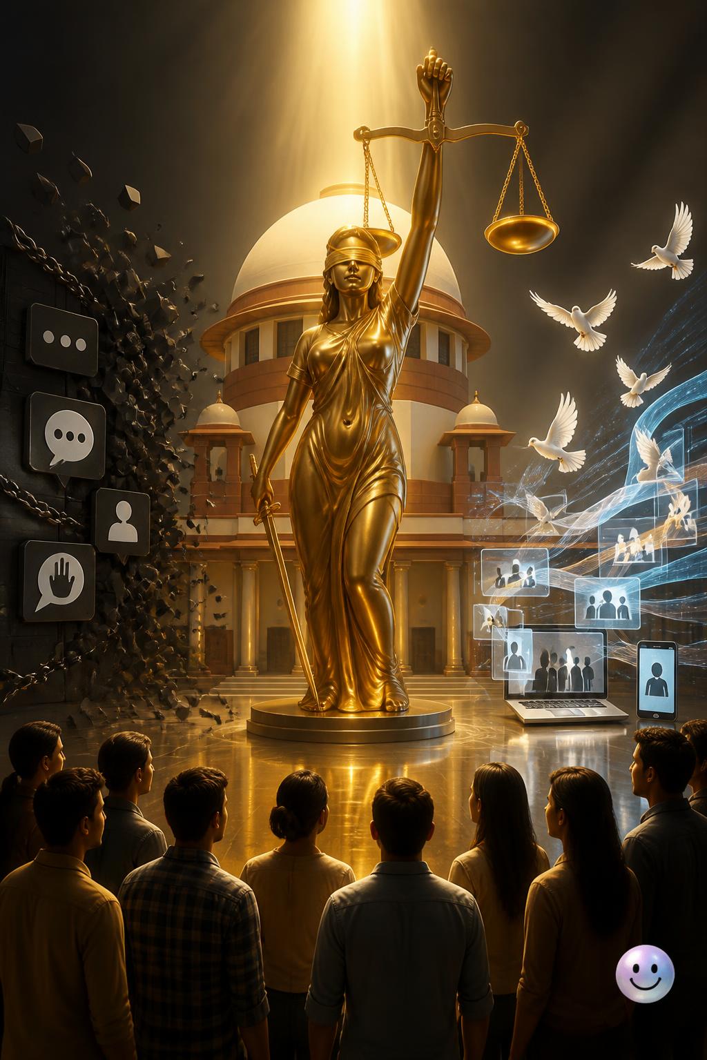 Striking down online censorship in India