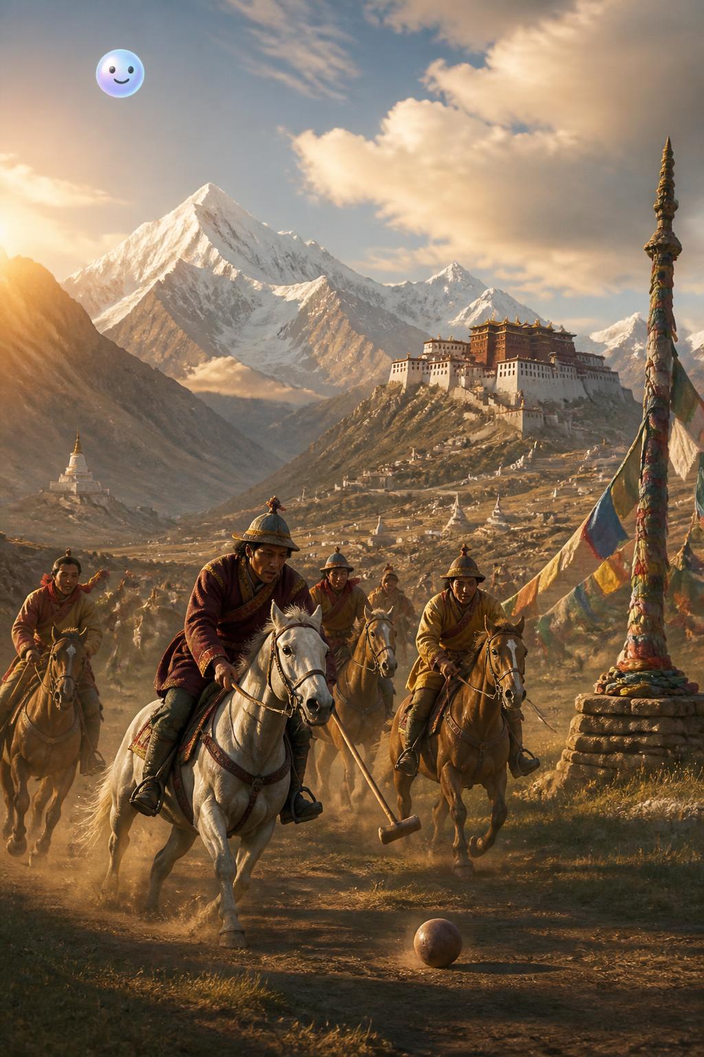The Tibetan root of the word polo