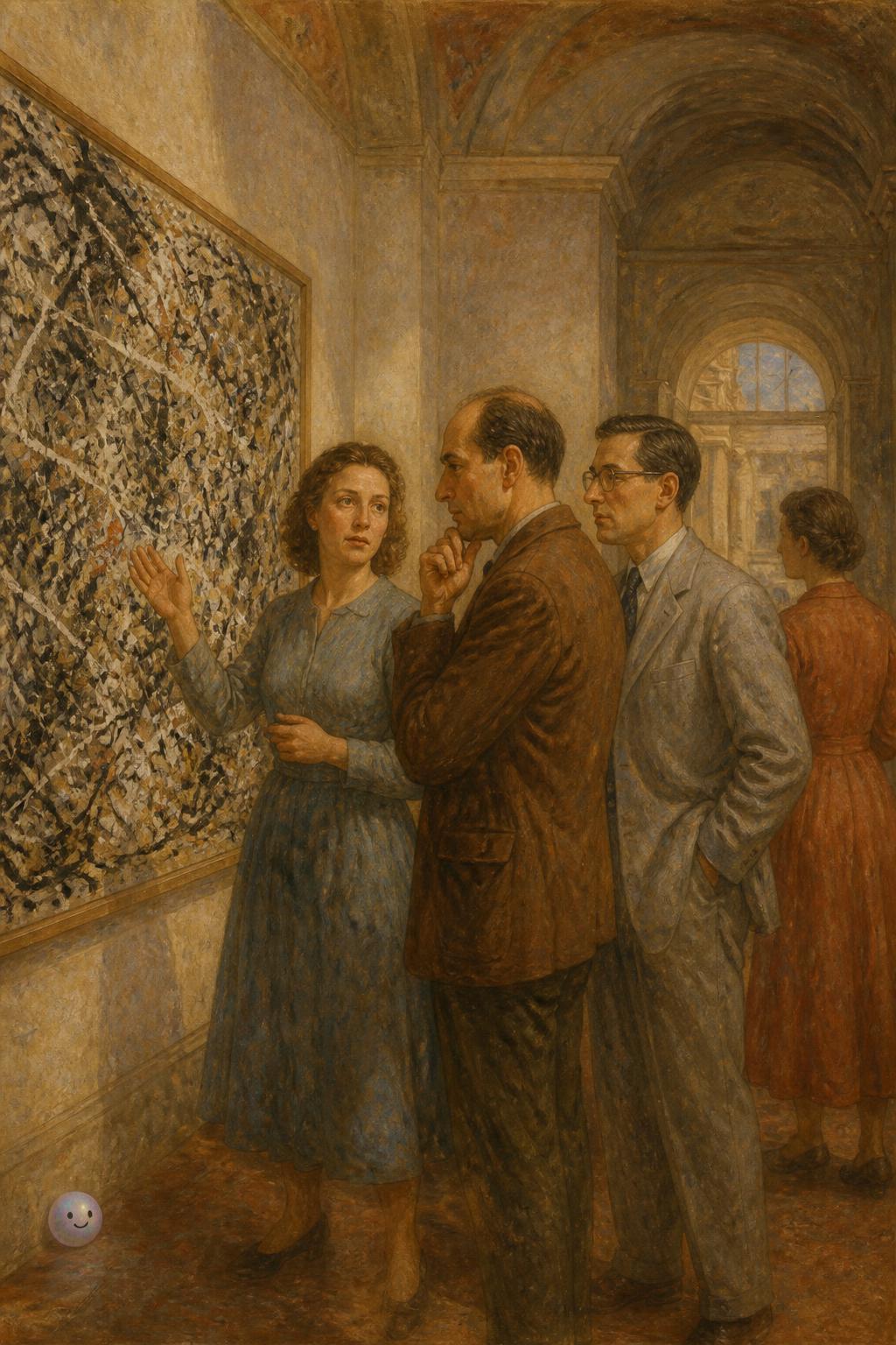 When Pollock saw Sobel's work