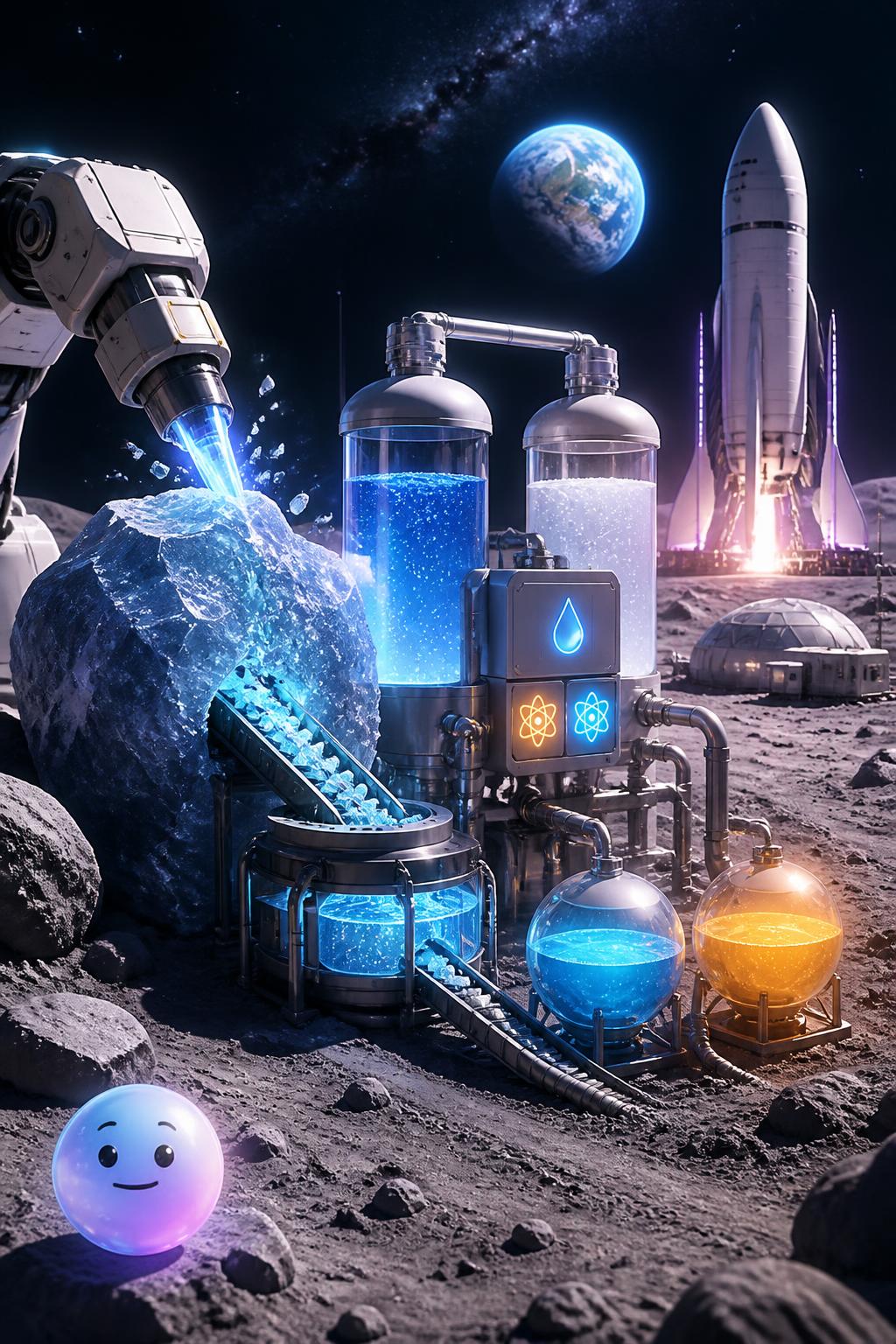 Liquid fuel from frozen dirt