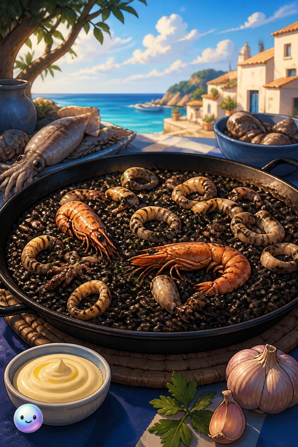 El sabor profundo del arroz negro