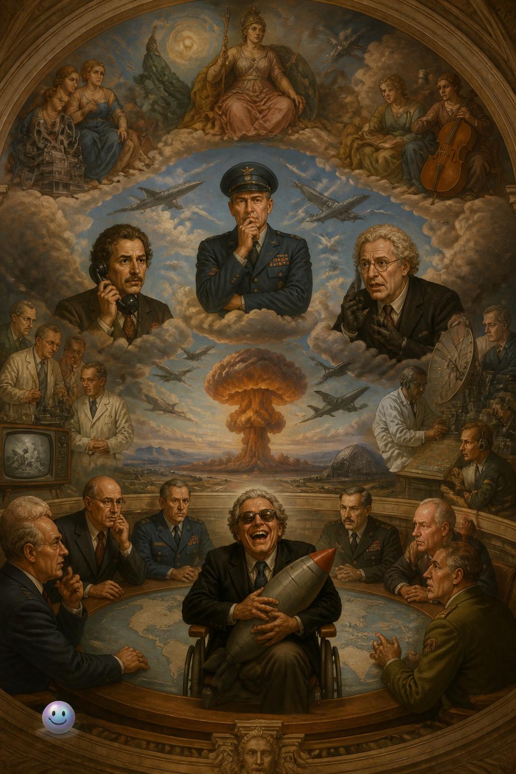 Dr. Strangelove finds comedy in the Cold War