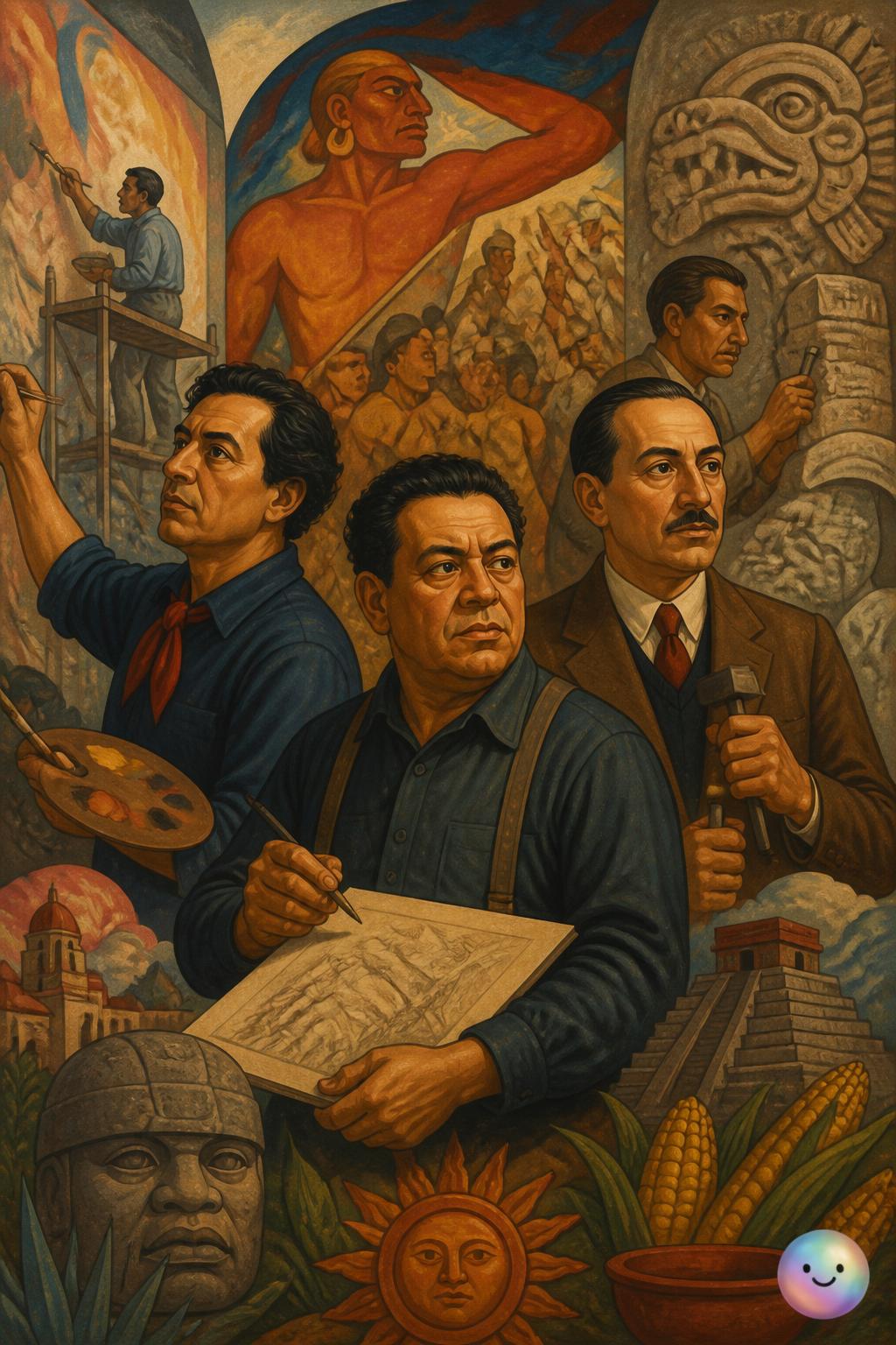 Los tres grandes del arte monumental de México