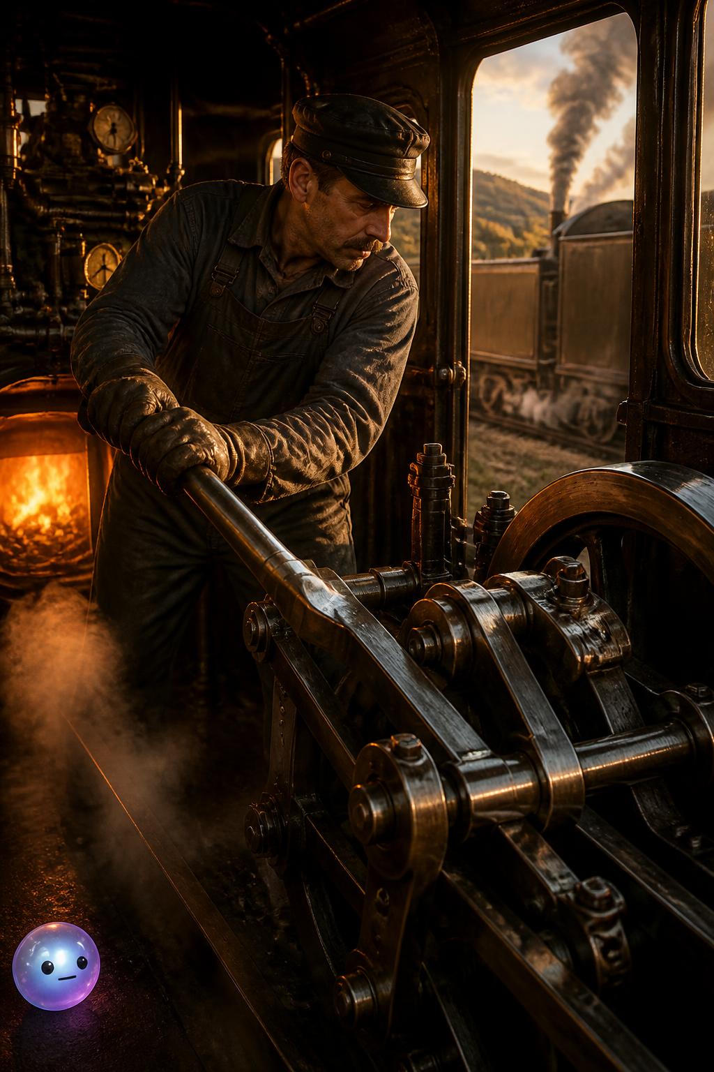 Hooking up the heavy Johnson bar