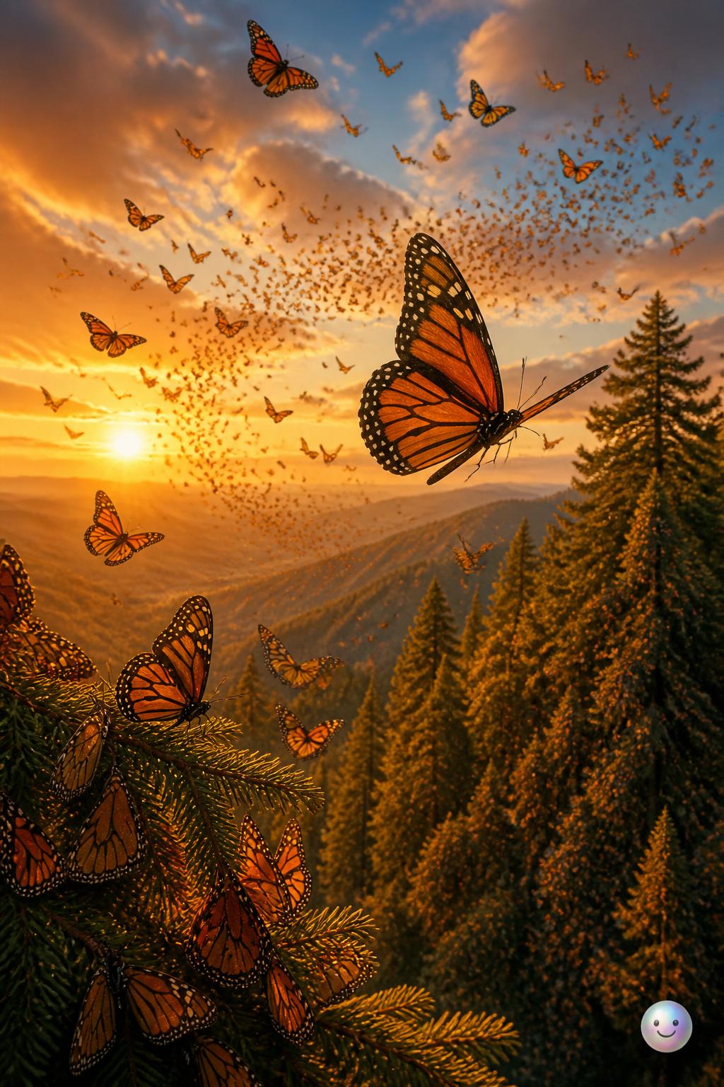La larga travesía de la mariposa monarca