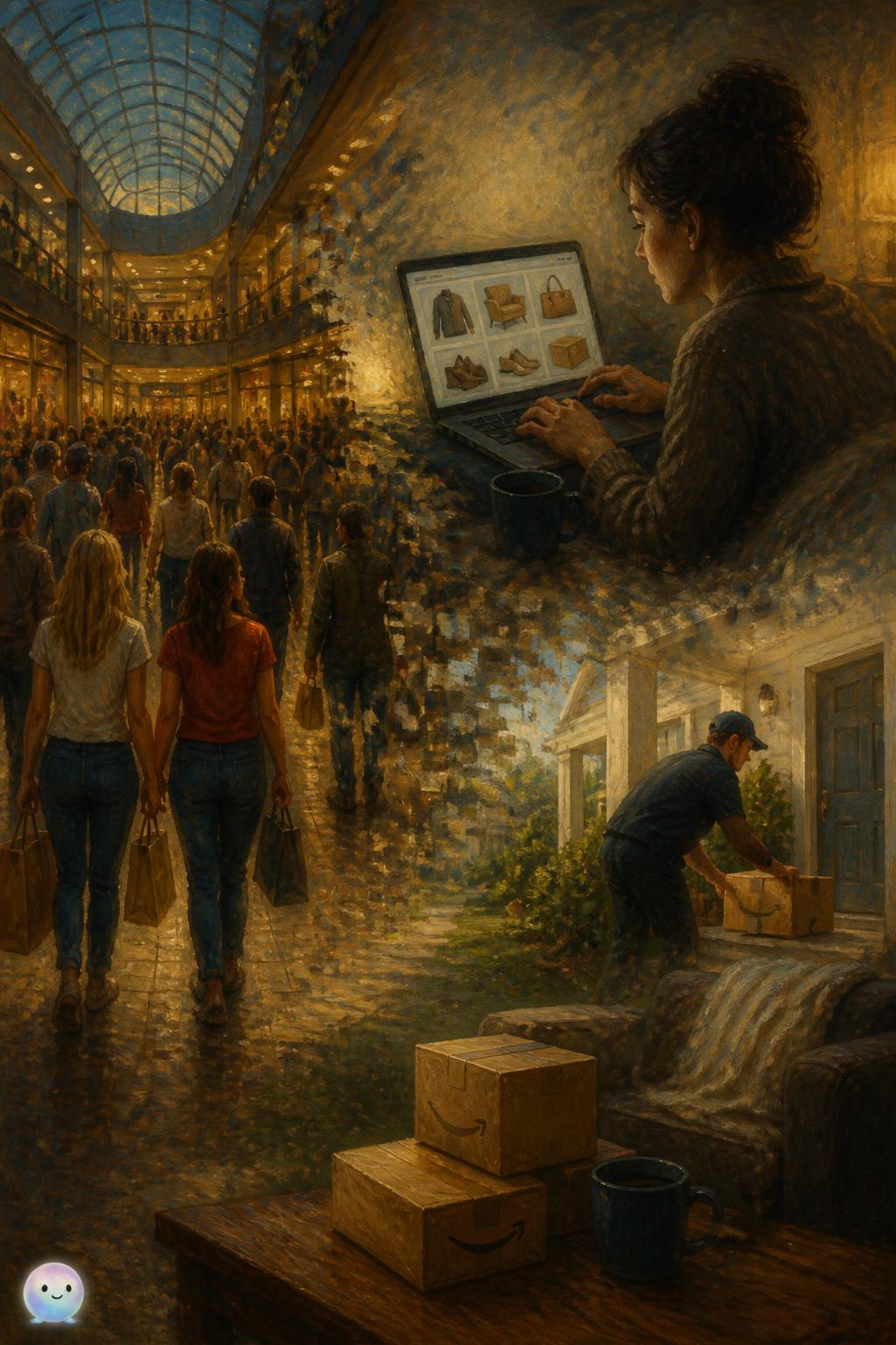 The rise of online shopping