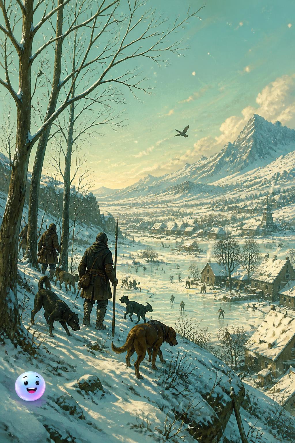 I cacciatori nella neve e il piccolo segreto del gelo