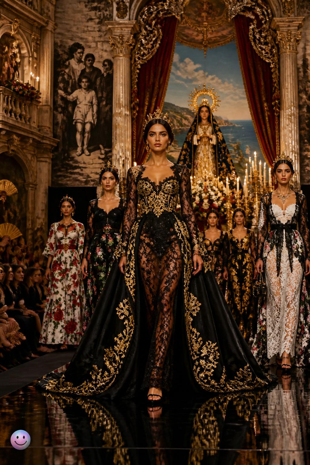 Il debutto ufficiale alla Milano Fashion Week del 1985