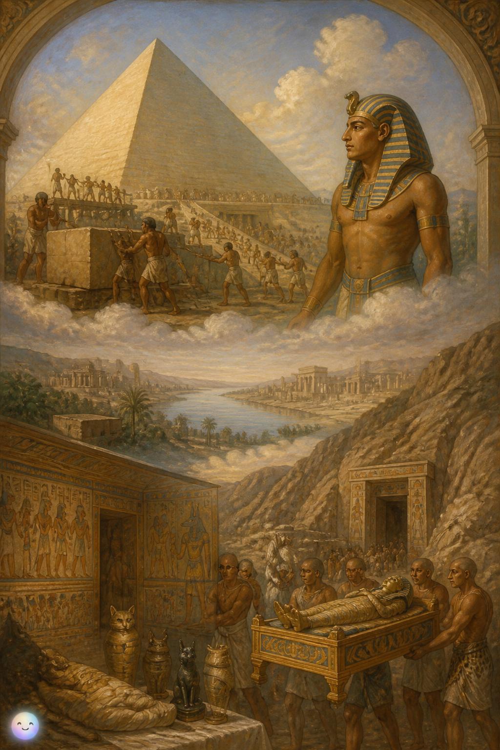 The massive gap between pyramid builders