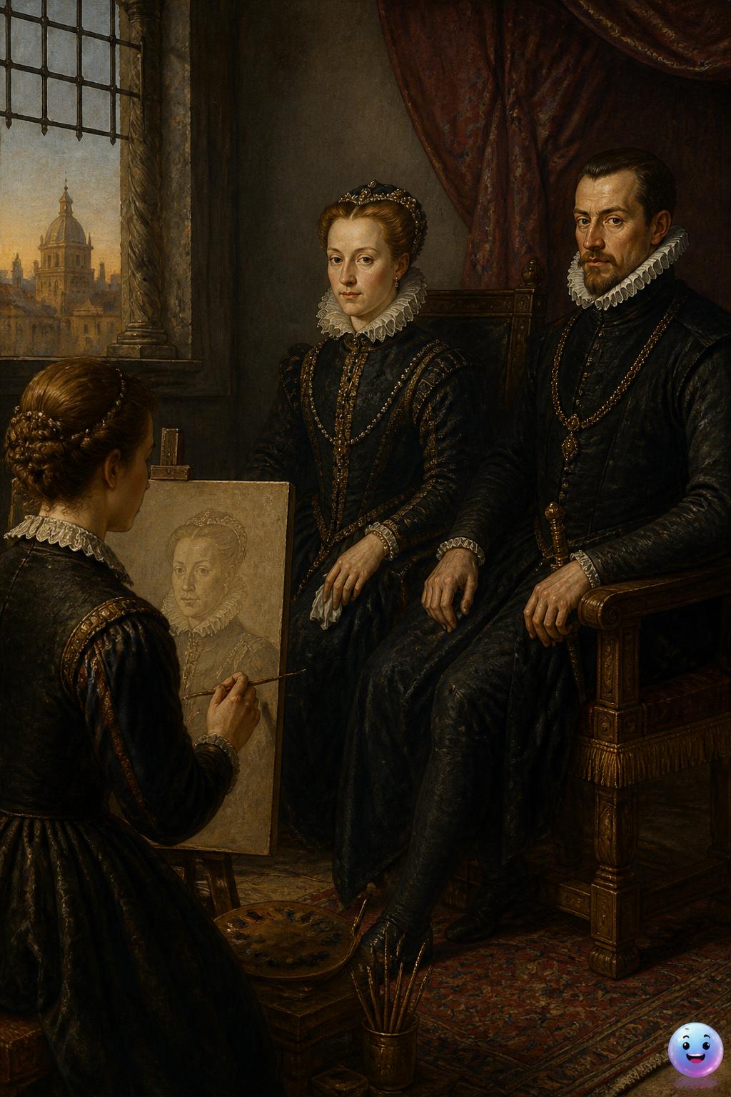 Le faste et la sobriété des portraits de cour