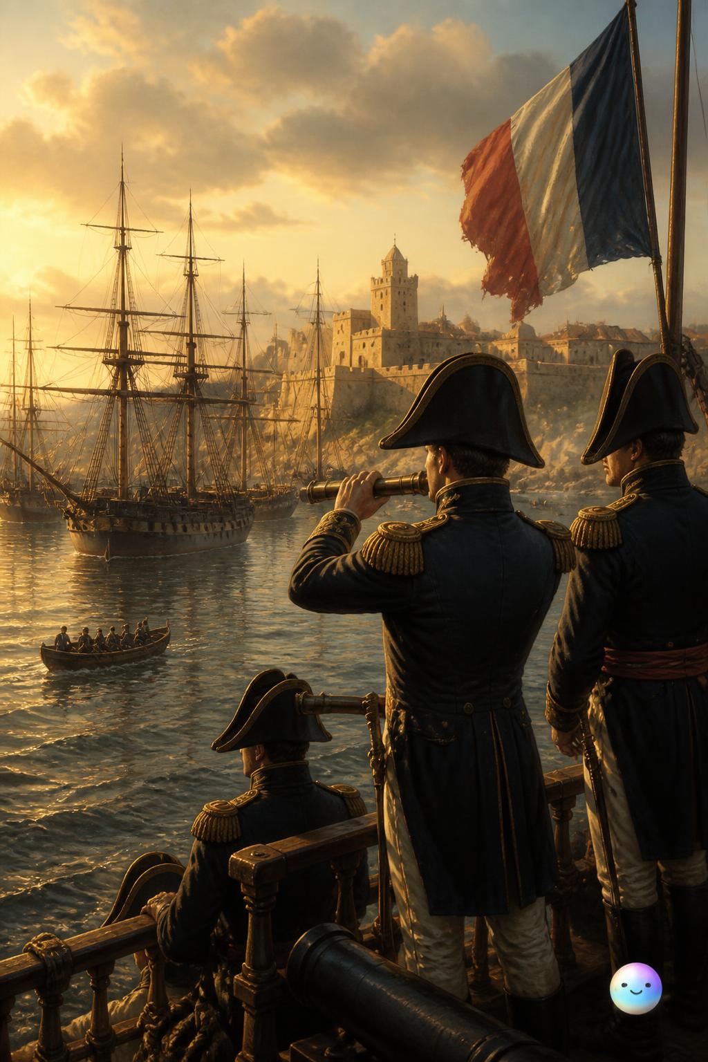 France sends a fleet for unpaid pies