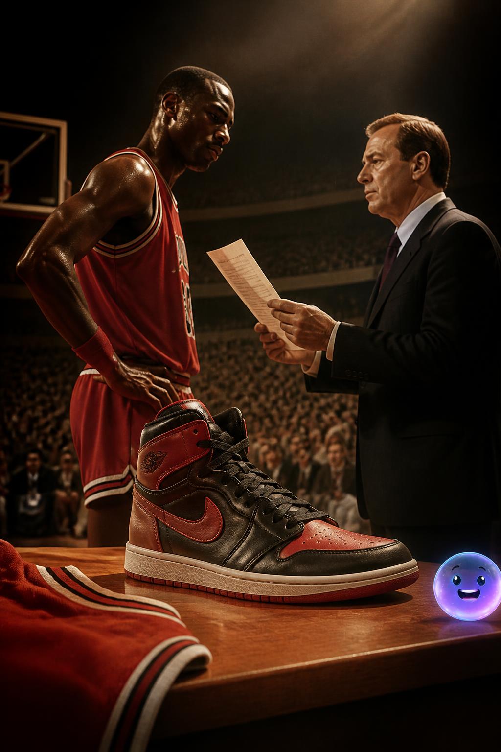 The legend of the banned shoe