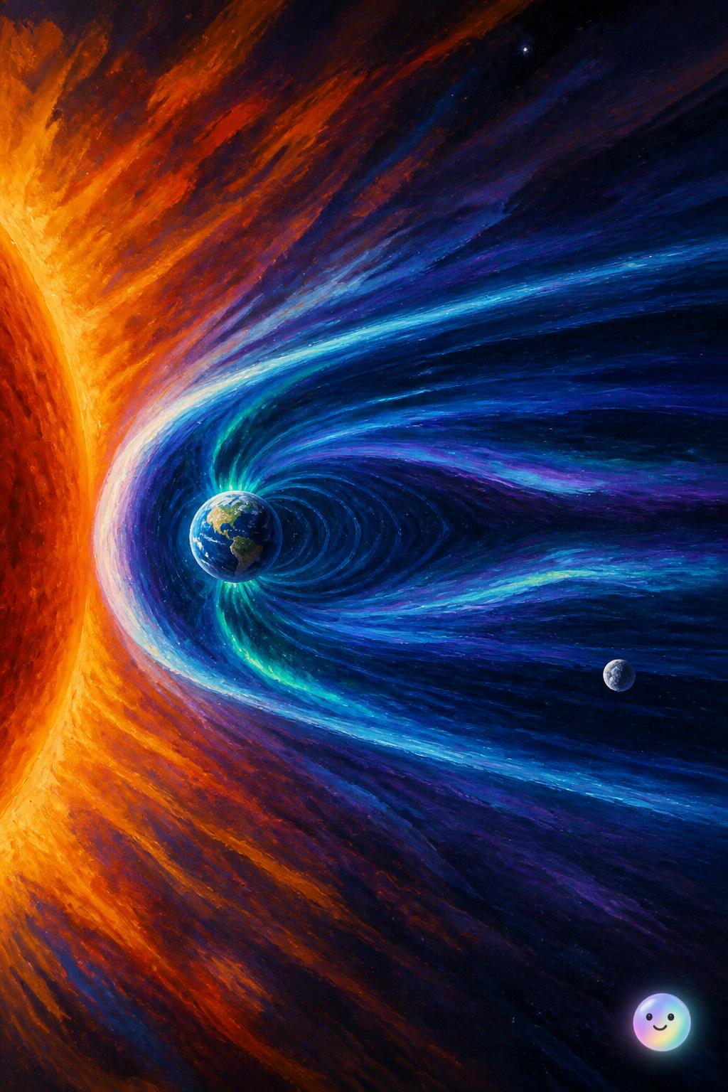 The shape of the magnetosphere