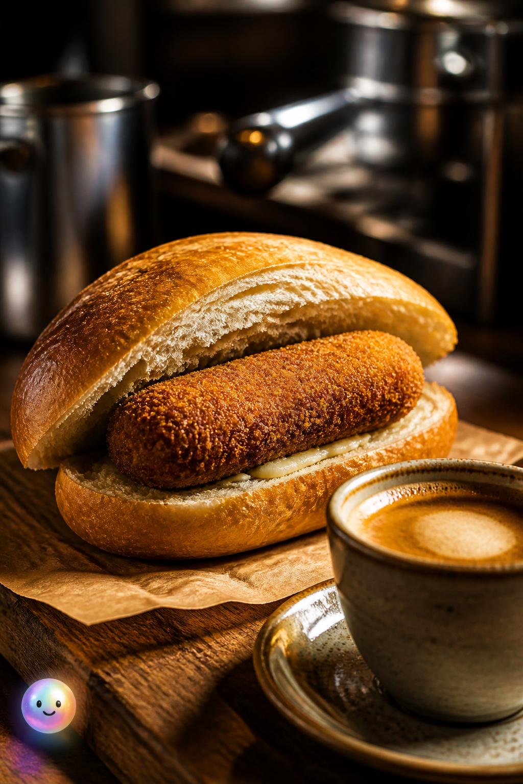 The savory crunch of the golden croqueta
