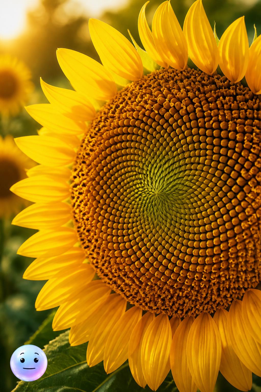 Los girasoles y Fibonacci