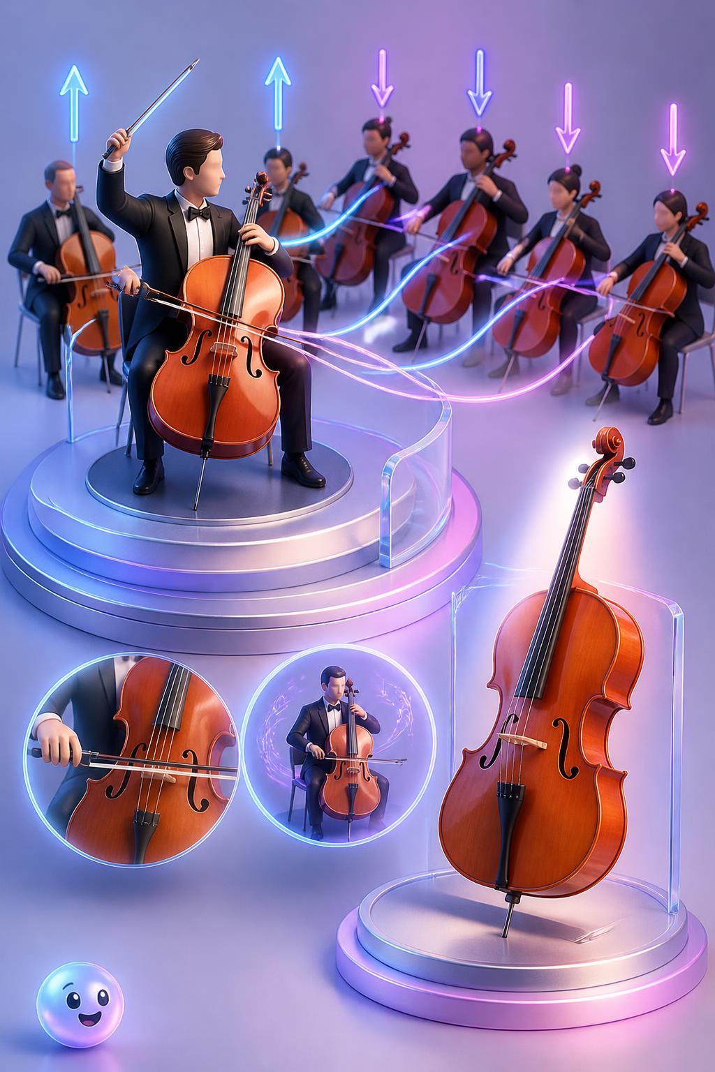 Il ruolo di guida della sezione dei violoncelli