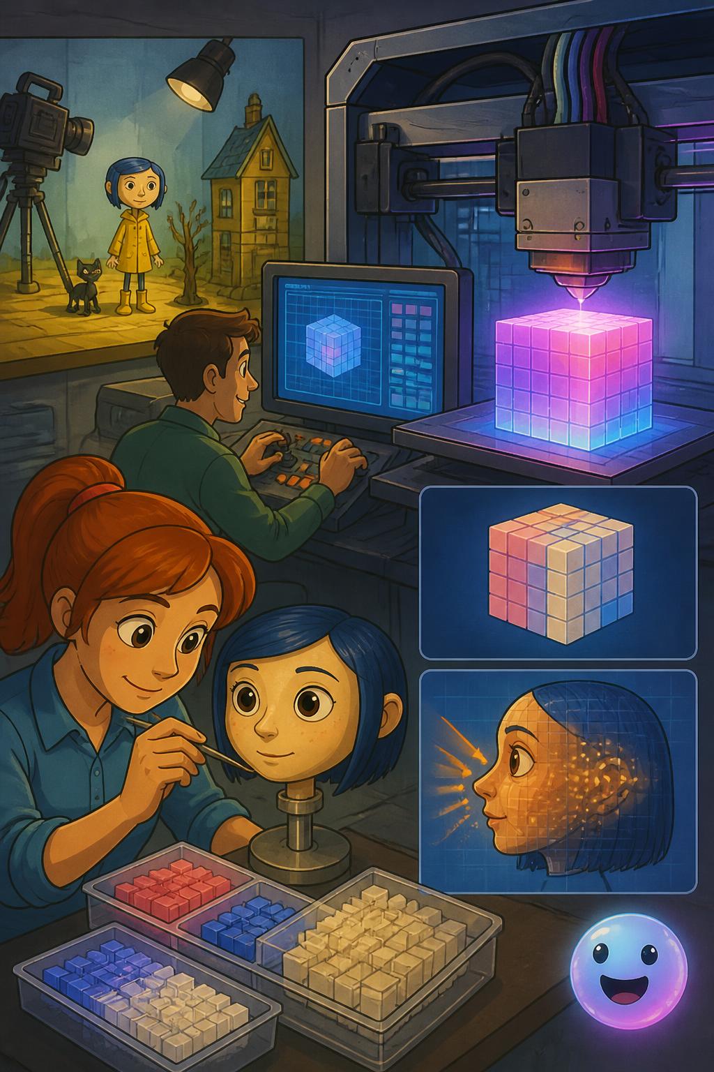 The magic of voxel printing