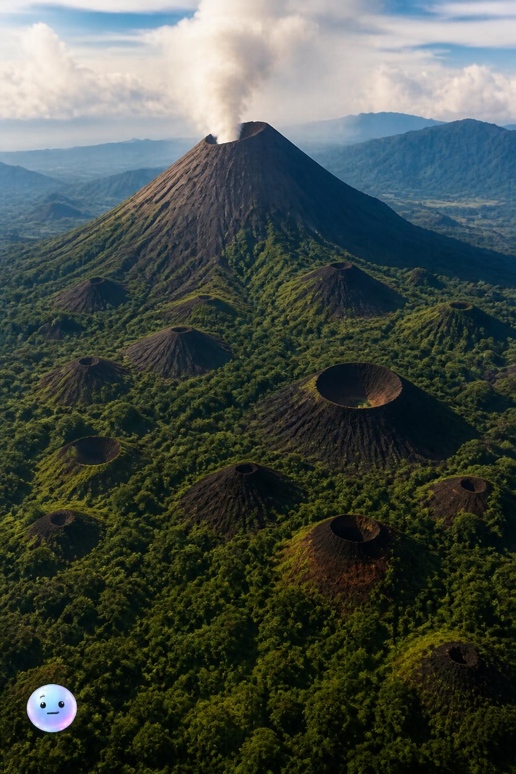 El Cerro de Fuego y sus conos