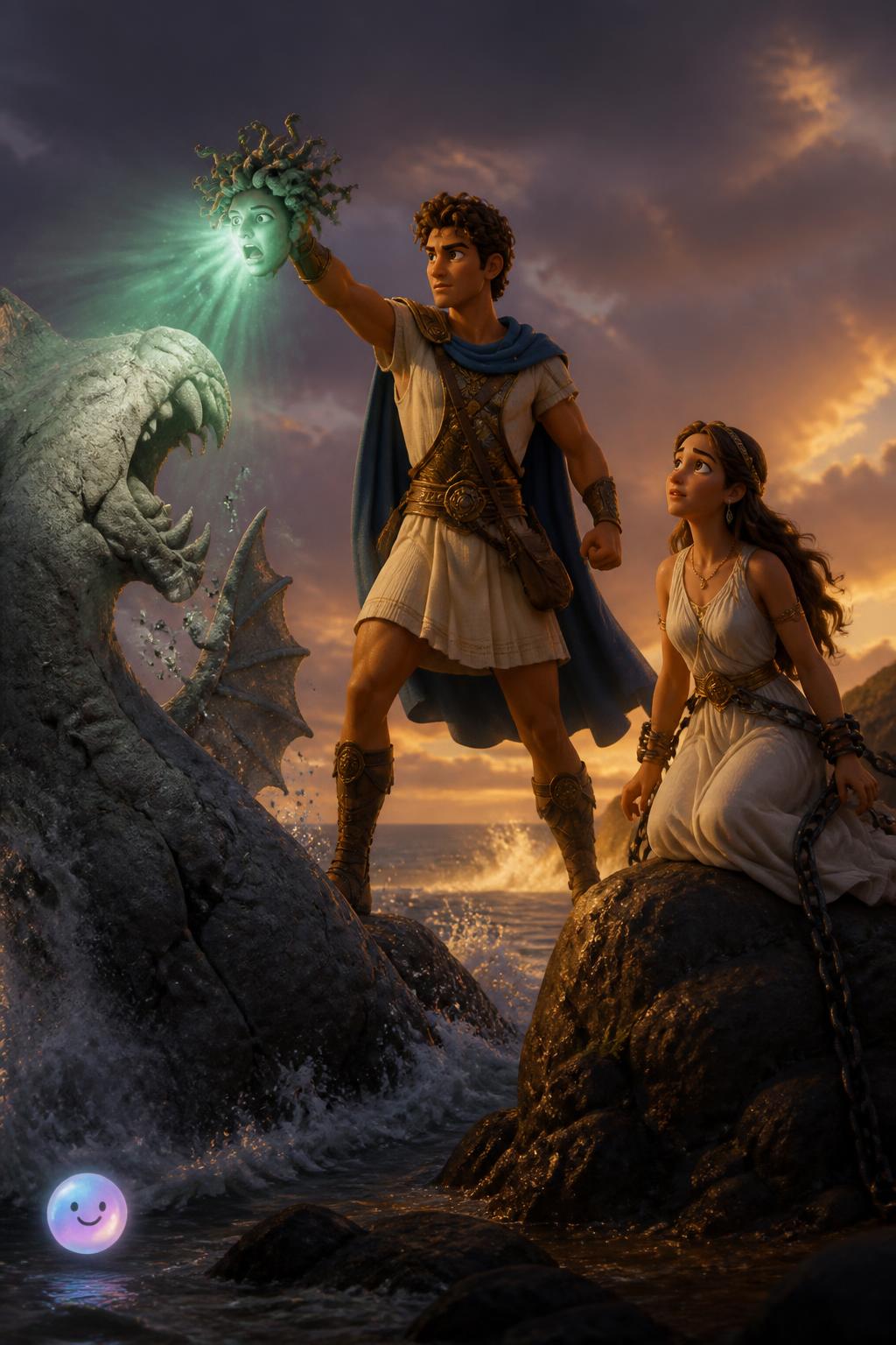 Saving Andromeda from the sea monster