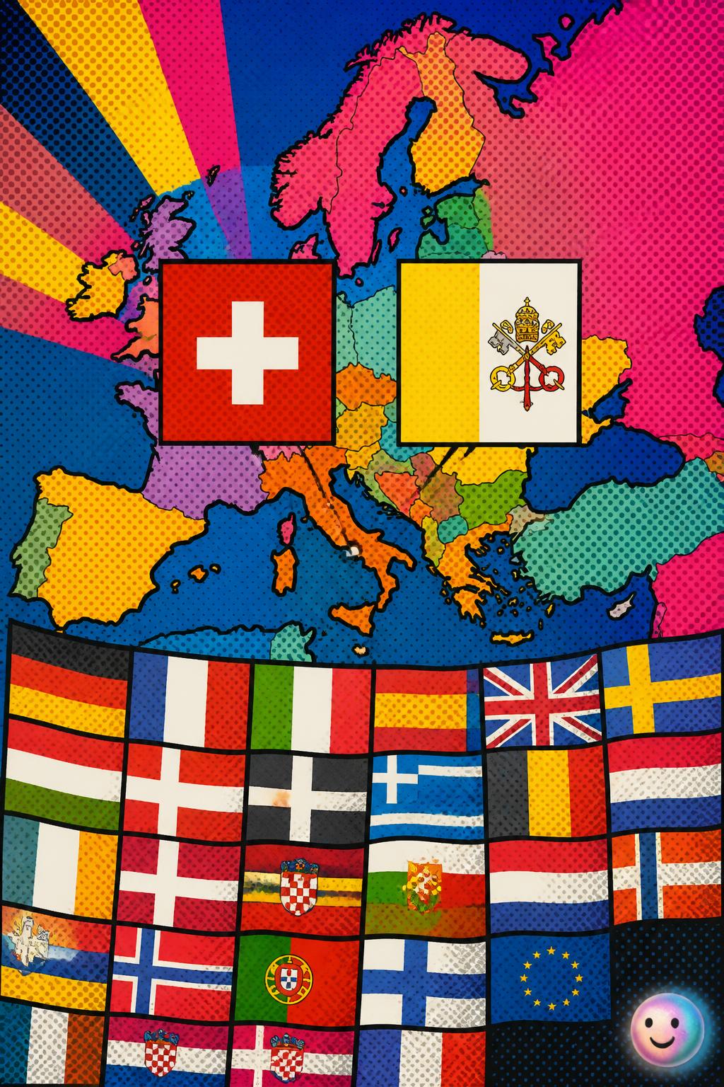 The perfect squares of Europe