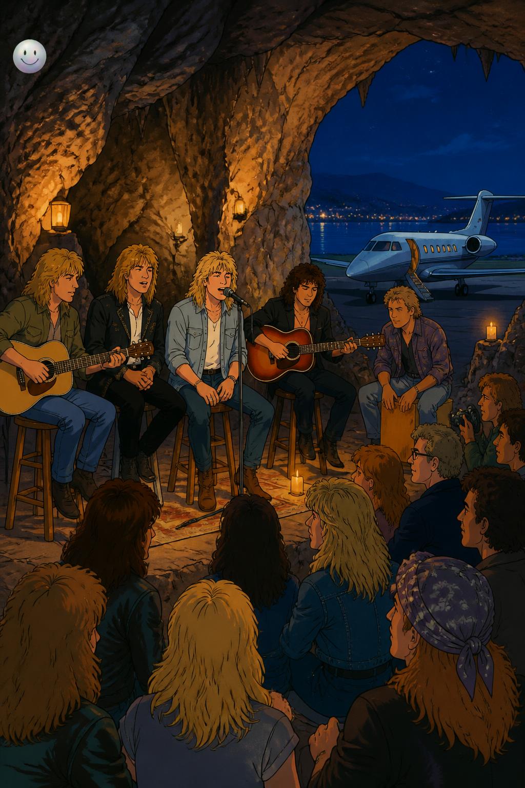 The acoustic Tangier gig