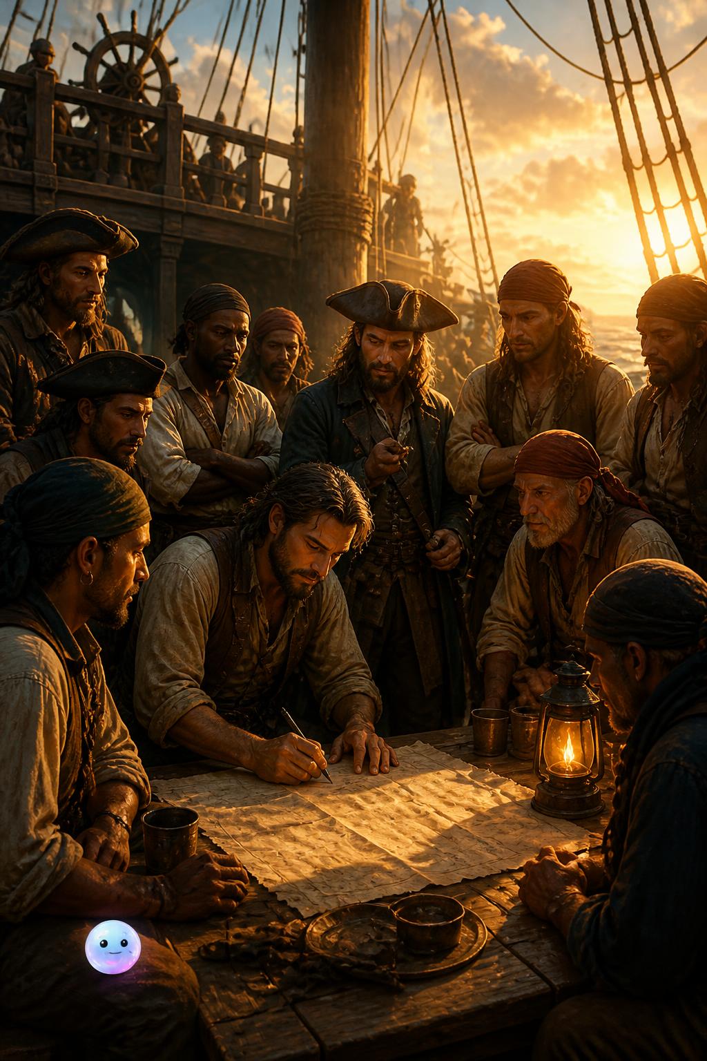 The written constitutions of outlaw crews