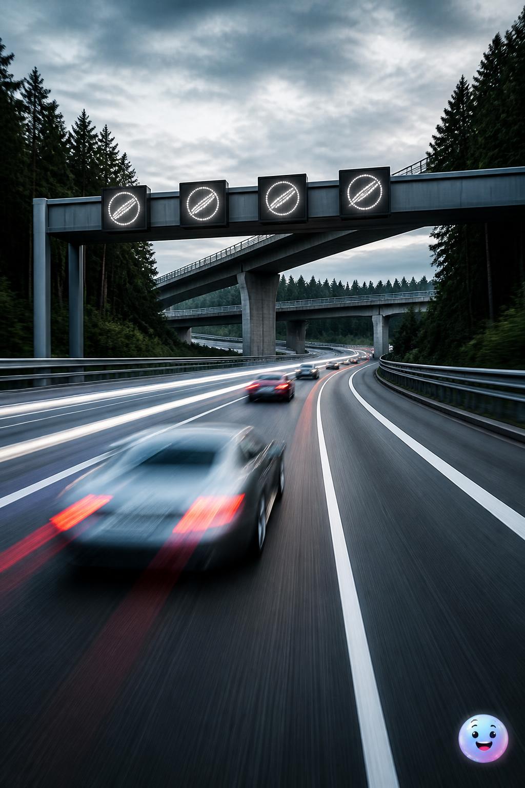 Curving roads to keep drivers awake
