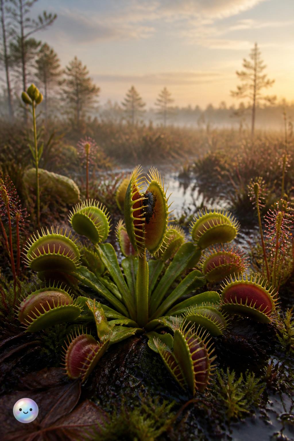 The nutrient-poor bog