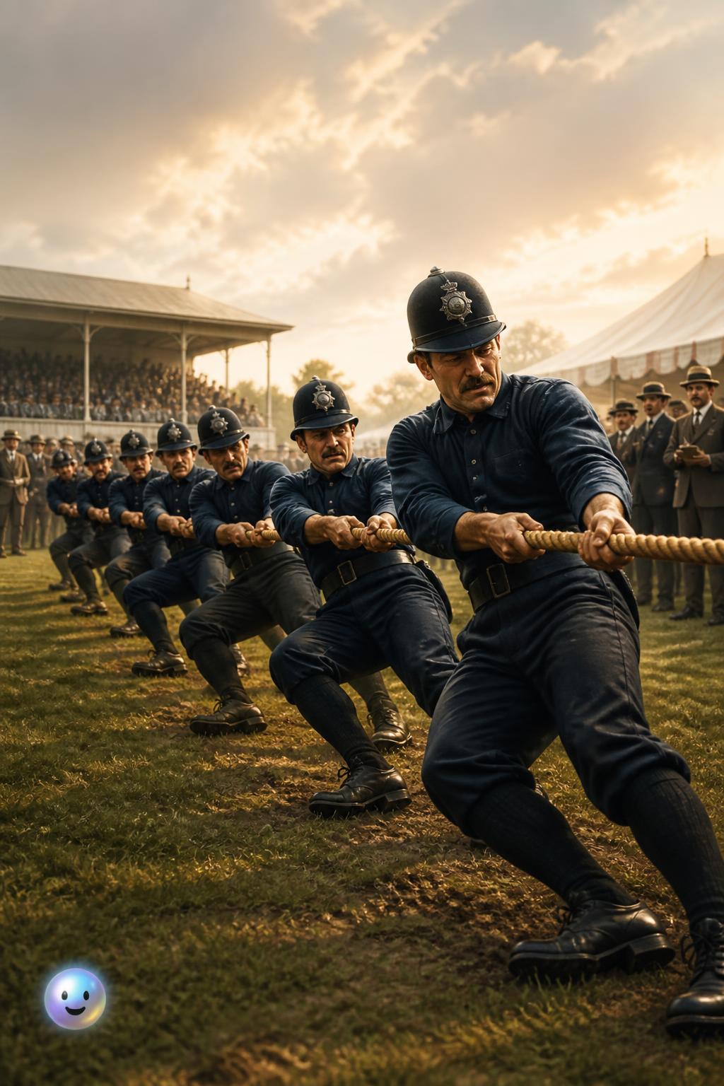 The tug of war as an athletic peak