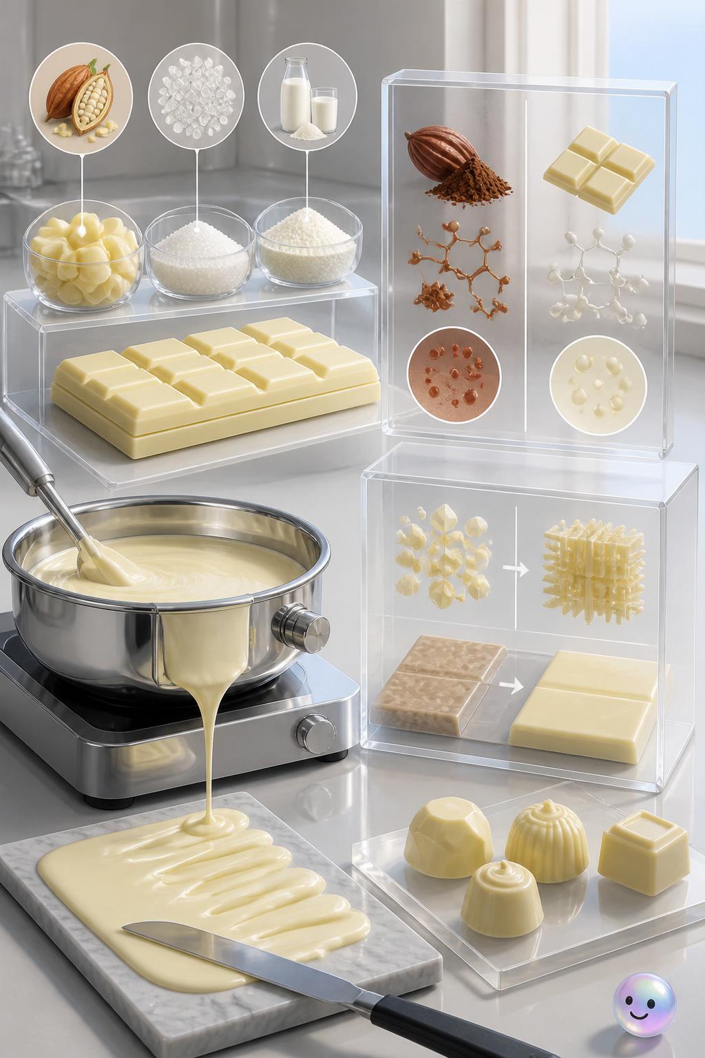 El enigma del chocolate blanco