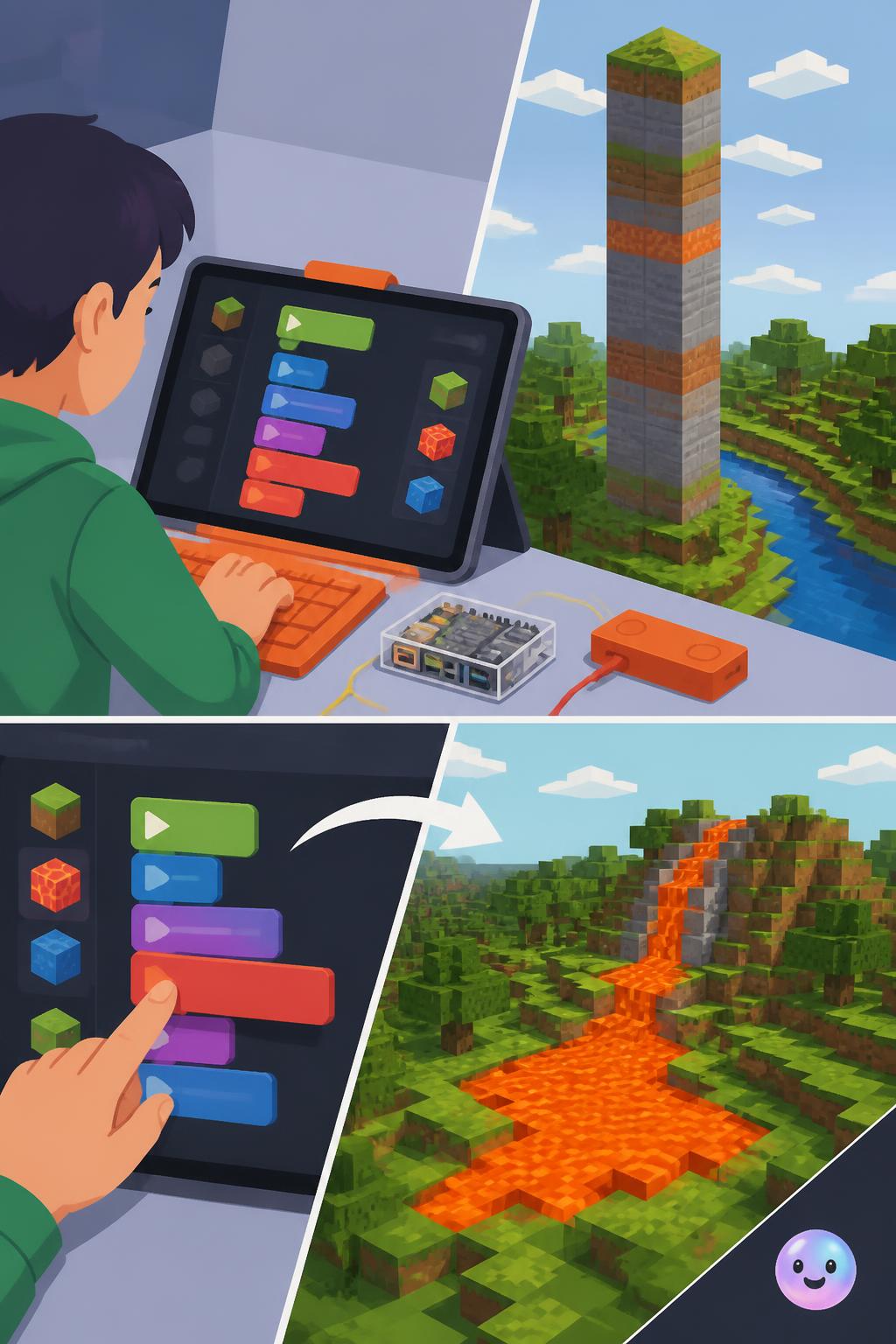 Hacking your favorite block world