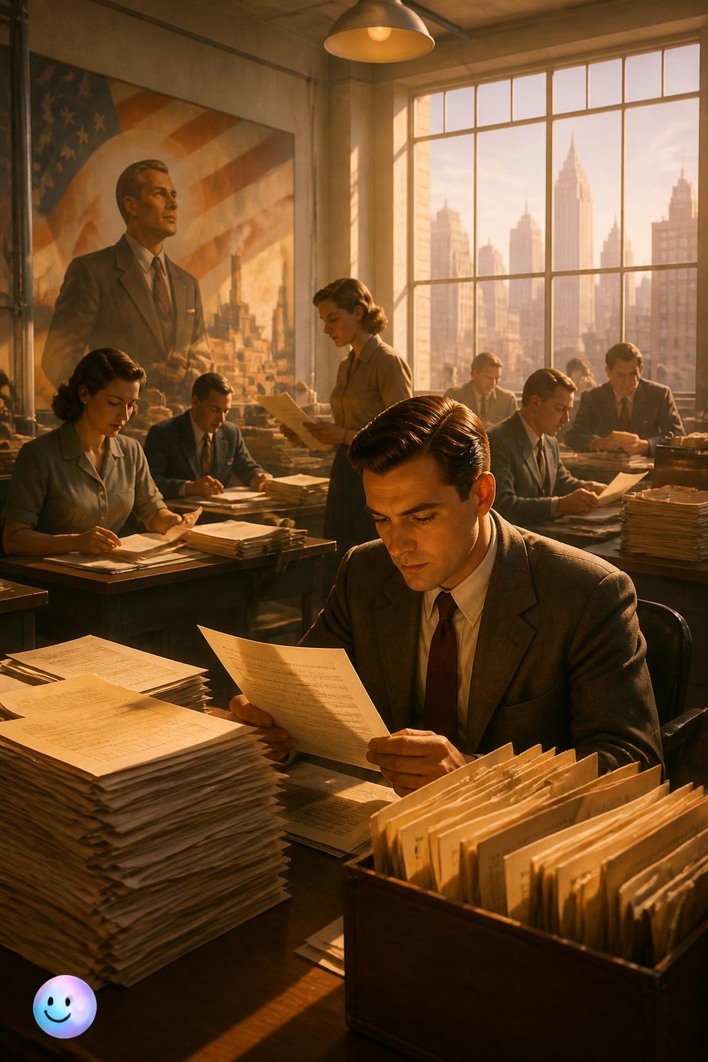 The post-war rise of the paper resume