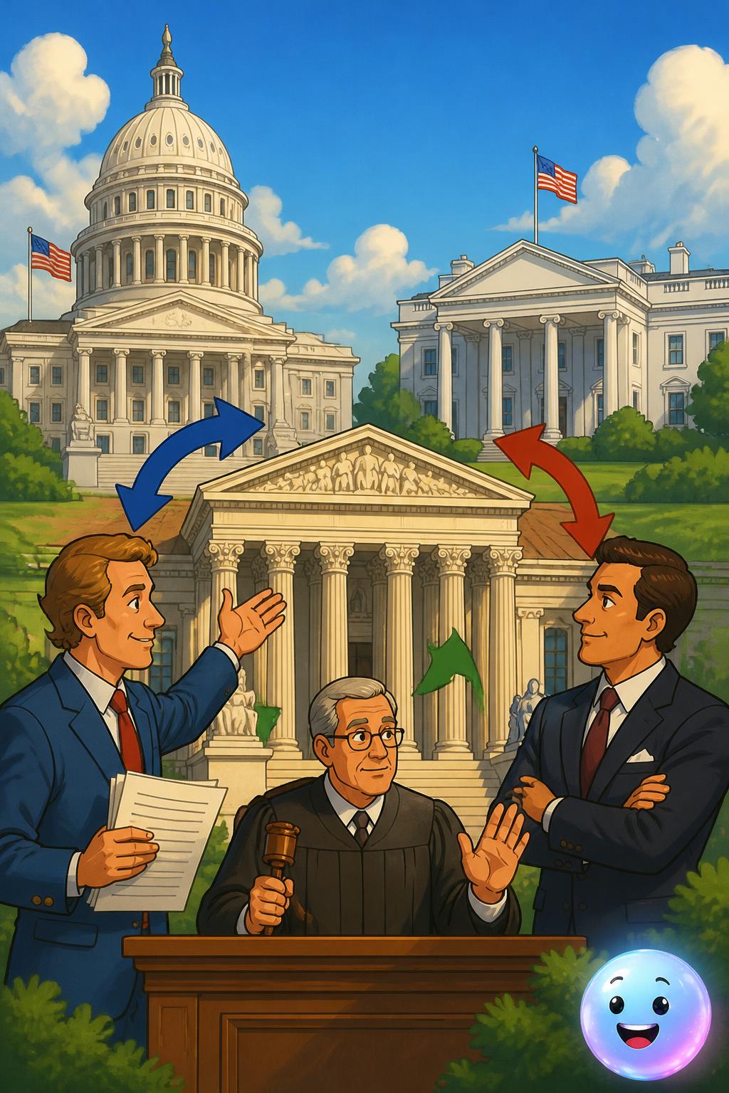 Checks and balances in government