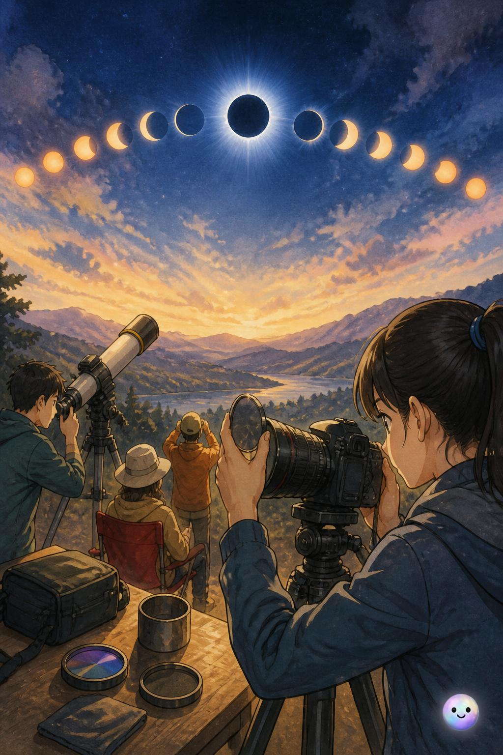 Safely photographing the solar spectacle