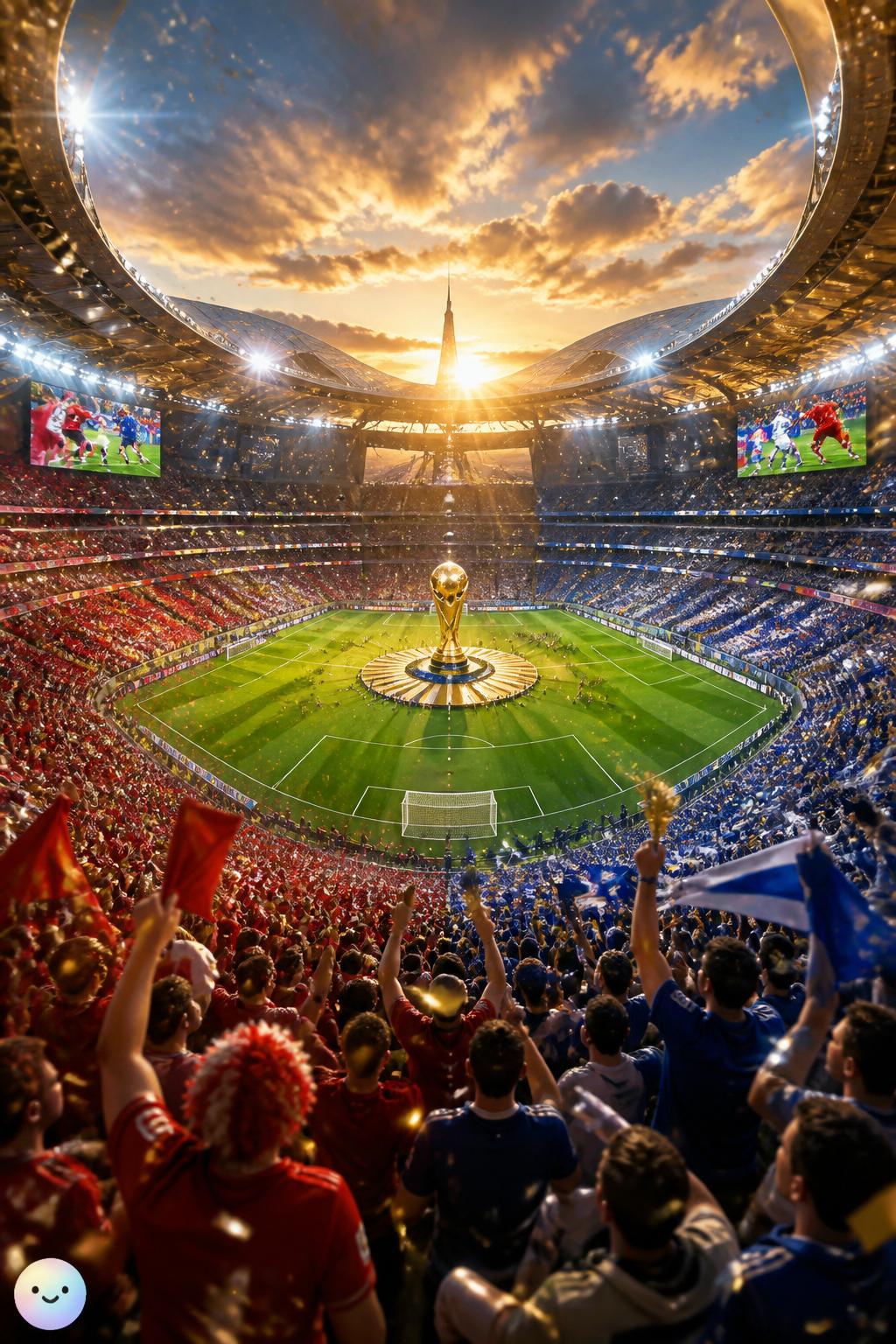 The golden wave of the semifinals