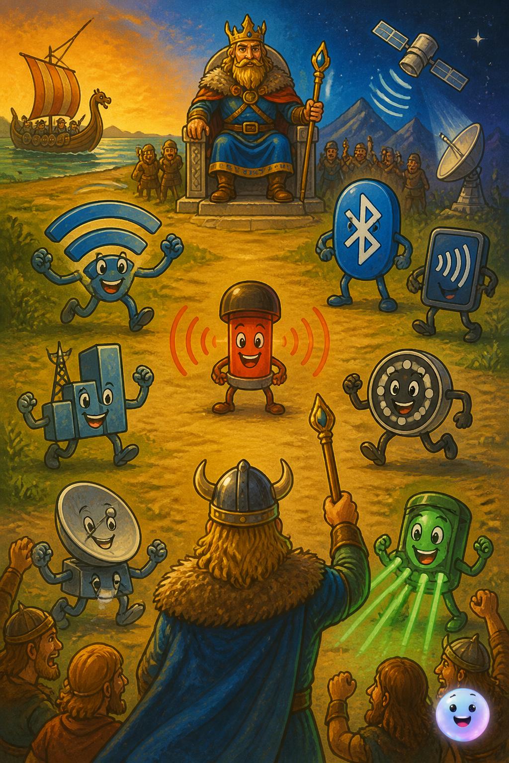 Bluetooth e la corona del re Harald