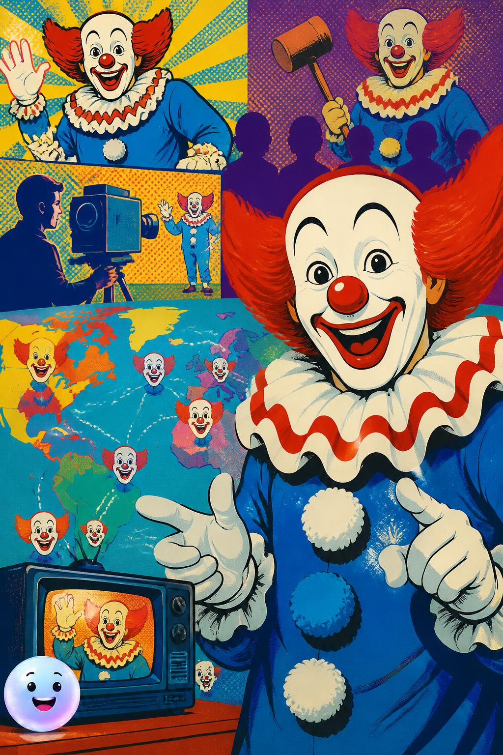 Bozo y la franquicia del payaso televisivo