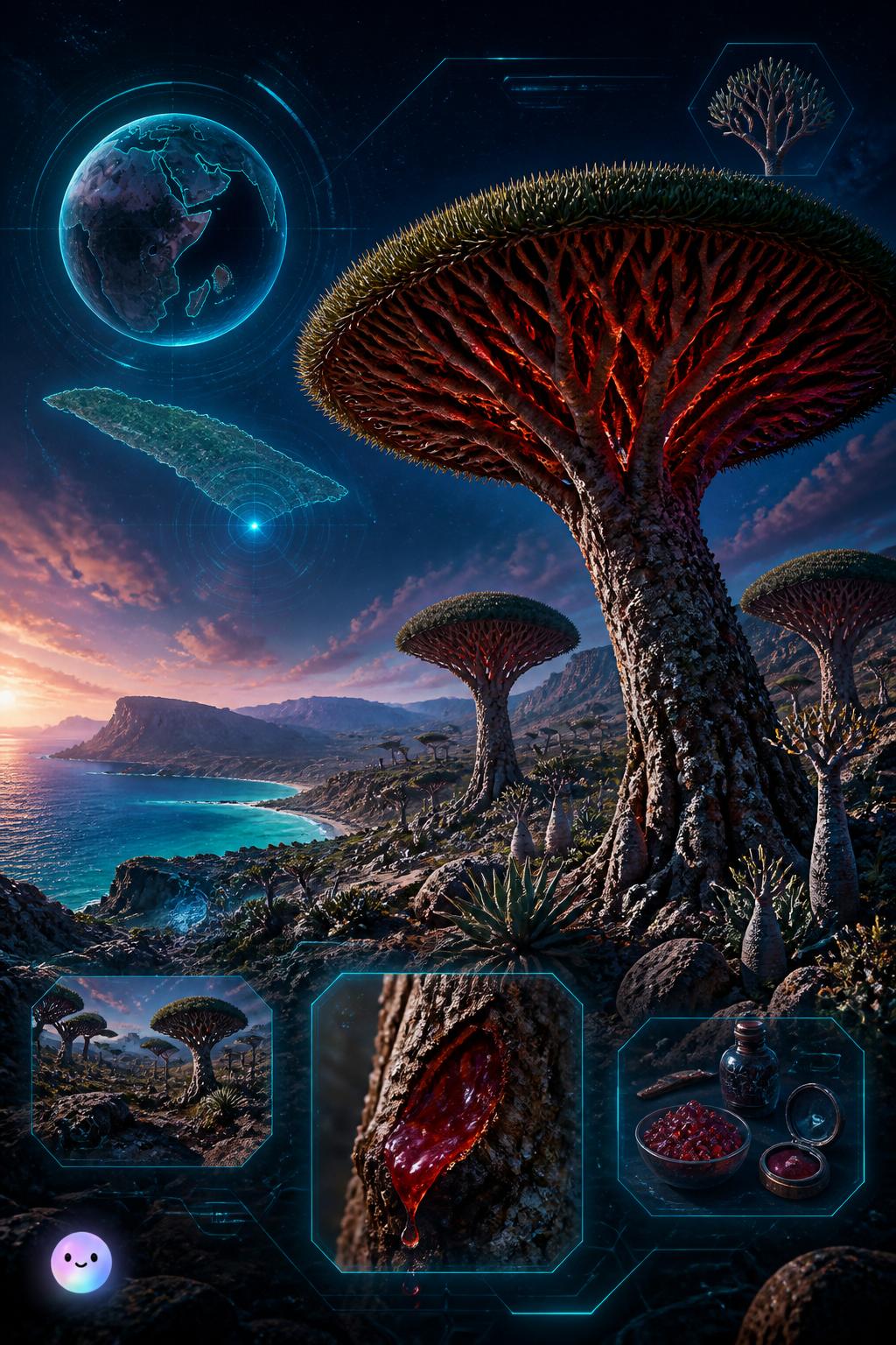 The alien landscape of Socotra