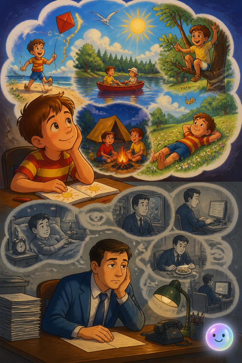 Why childhood summers lasted forever