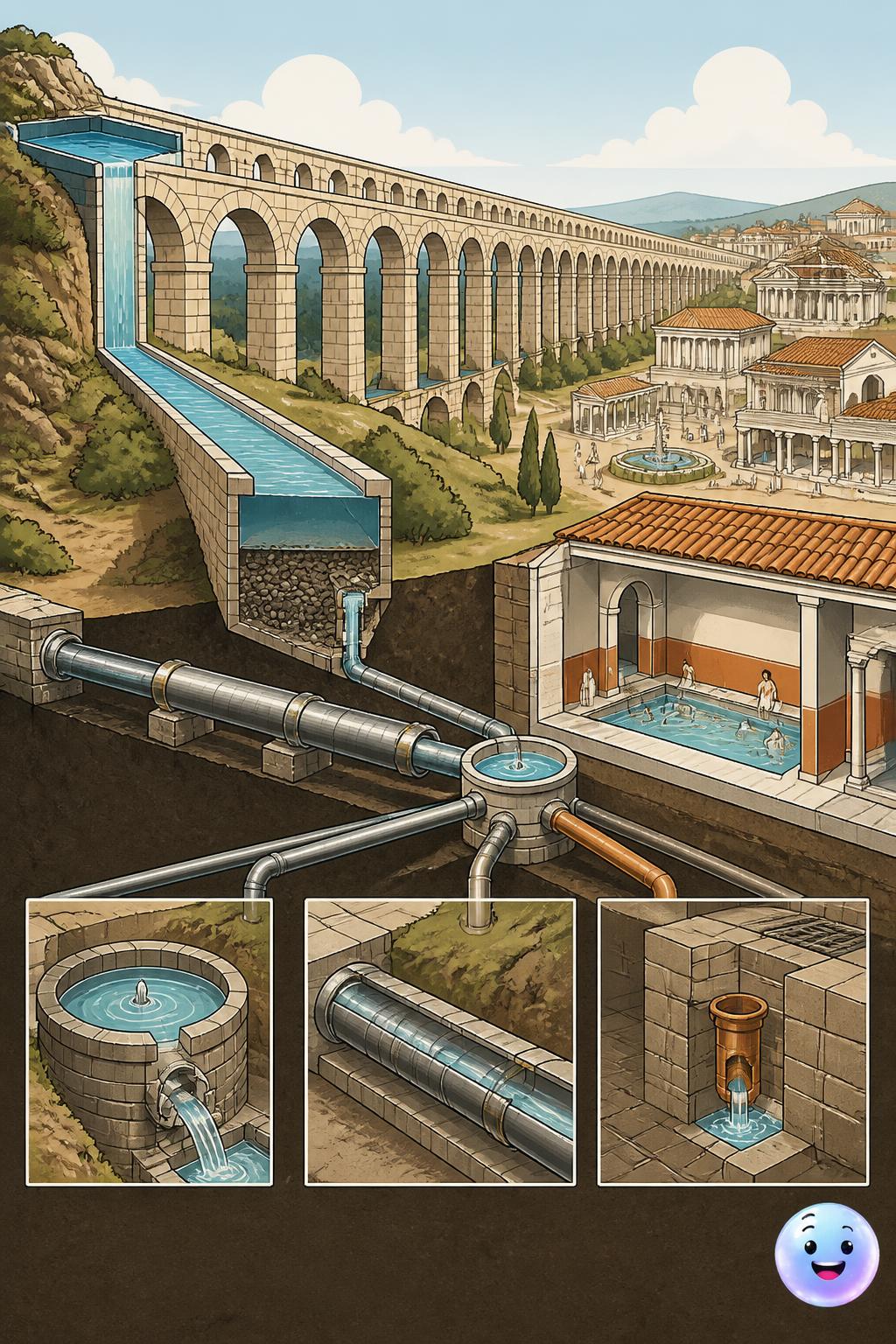 Los acueductos gigantes del Imperio romano