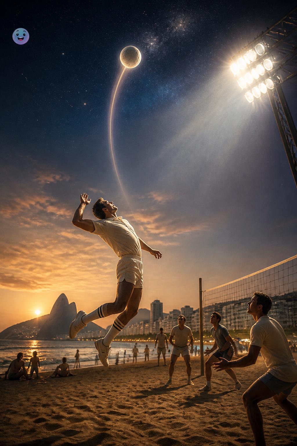 O voo do saque Jornada nas Estrelas