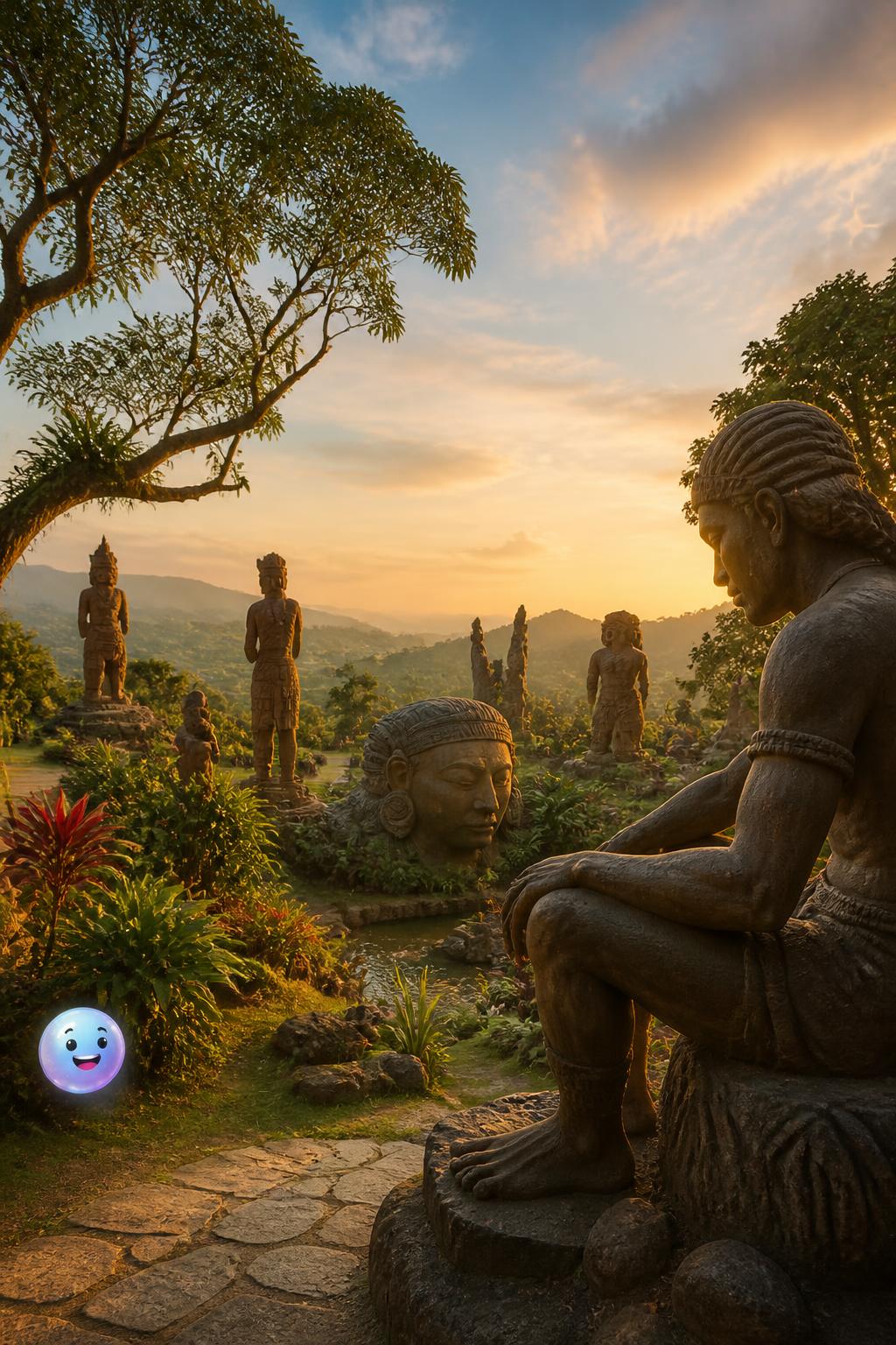 Ang makapahinganghang Kublai Art Garden