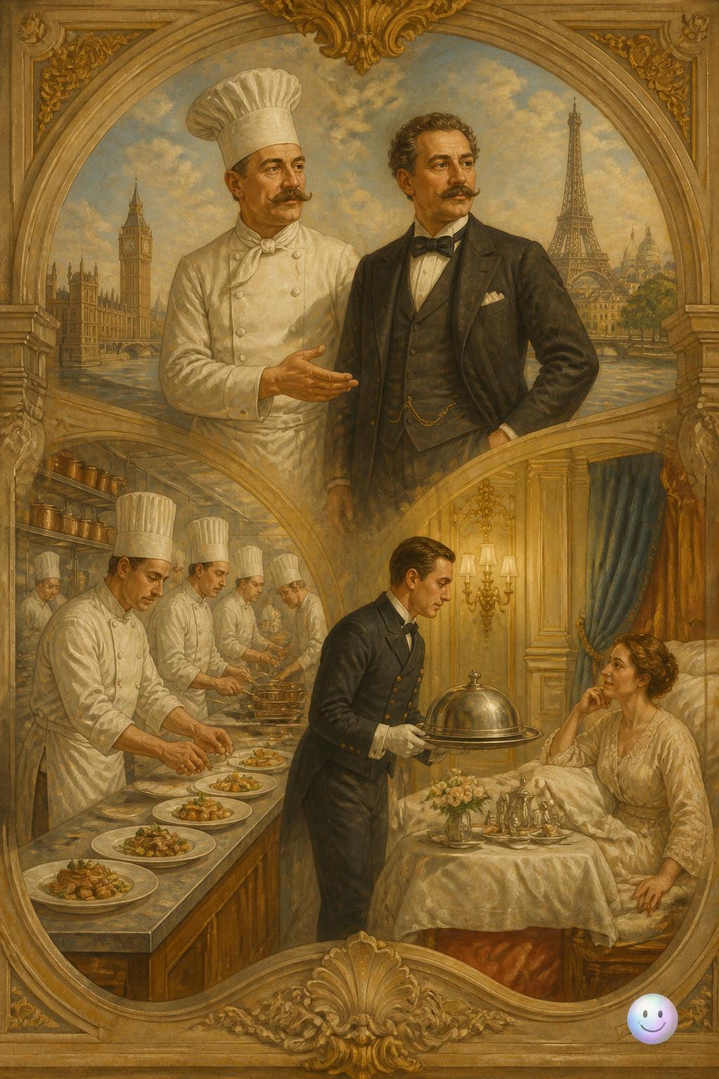 Auguste Escoffier and Ritz luxury