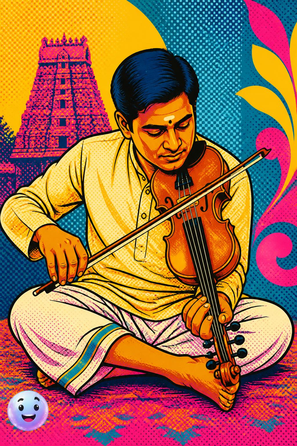 Südindische Klassik im Sitzen