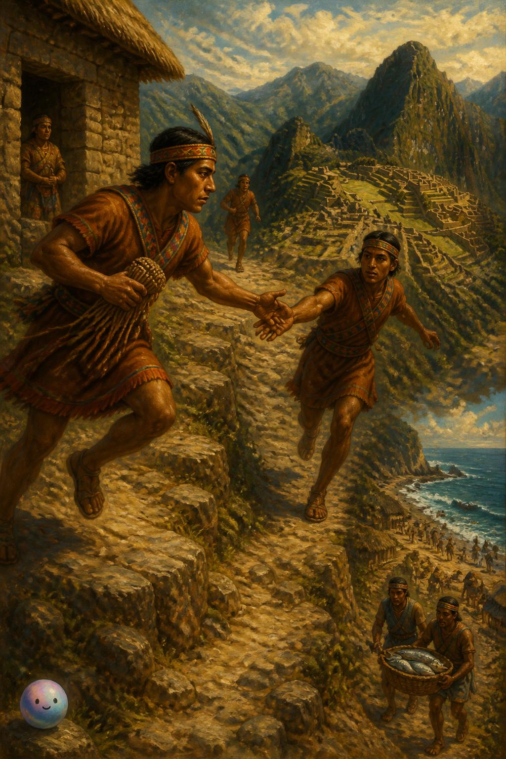 Los veloces mensajeros chasquis