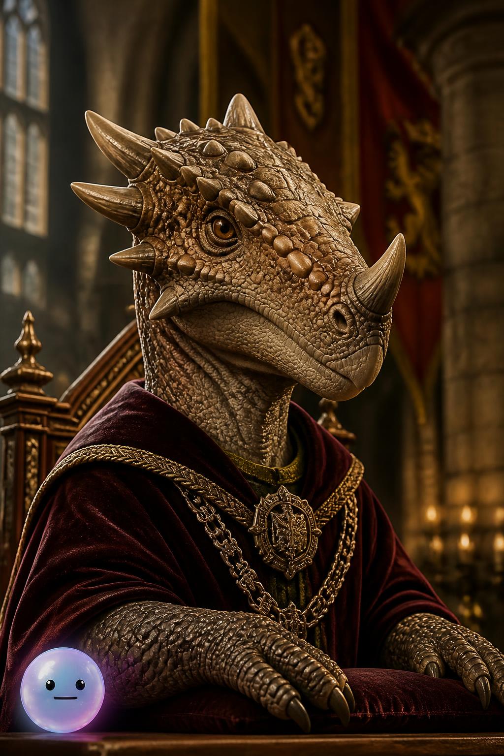 Dracorex, the dragon king of Hogwarts